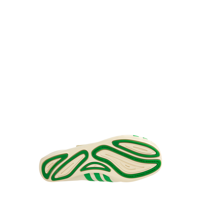 Image 4 of 5 - WHITE - ADIDAS x Pharrell Williams Vario Flat Earther Sneaker featuring regular fit, leather upper, leather sockliner and rubber outsole.