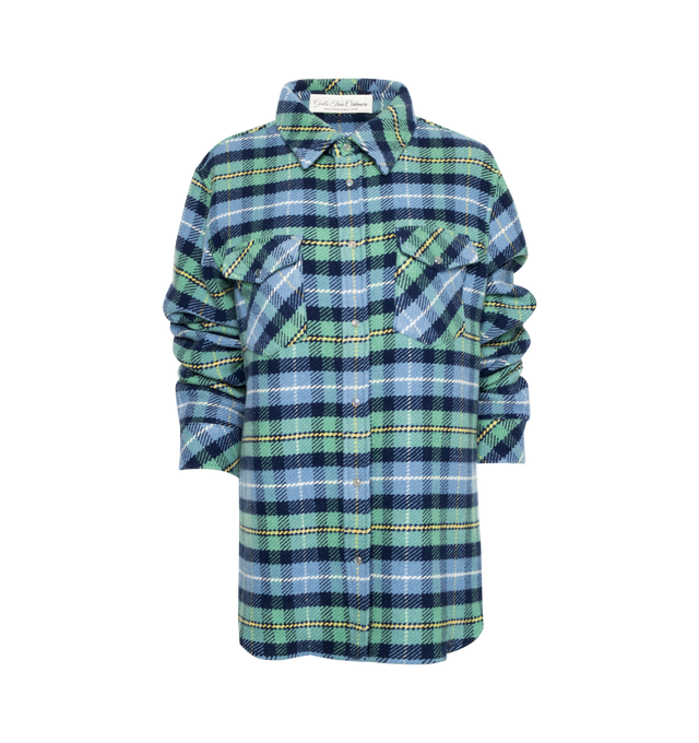 PLAID SHIRT LABRADORITE SNAP (UNISEX)
