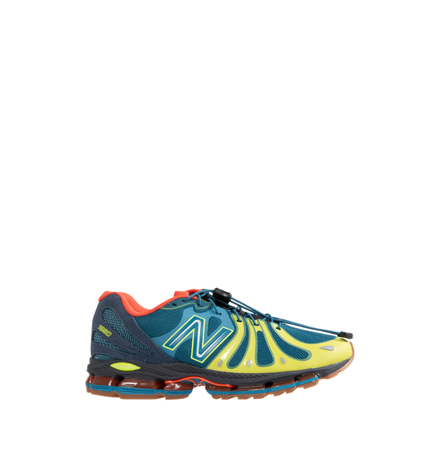 Image 1 of 5 - MULTI - New Balance 1890 Mens Sneakers feature a synthetic upper with a classic lace-up silhouette. Designed with ABZORB midsole cushioning for enhanced impact absorption, all-day comfort, and a durable rubber outsole. Upper: Synthetic; Midsole: ABZORB. Made in Vietnam.