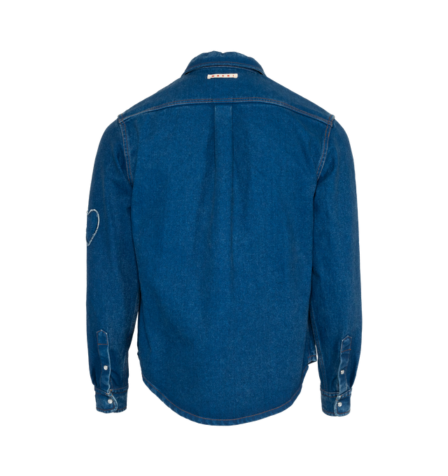 COATED DENIM SHIRT (MENS)