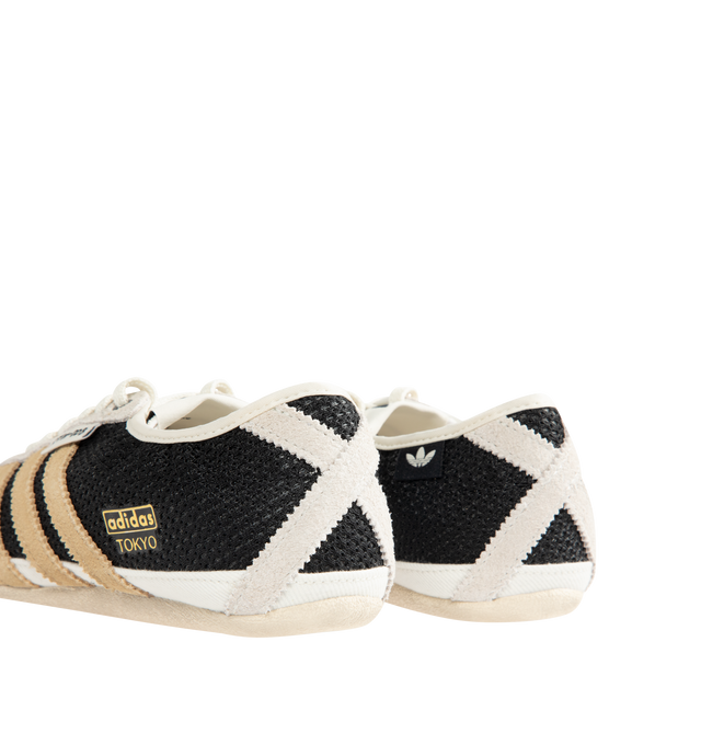 Image 3 of 5 - MULTI - Adidas Womens Tokyo Shoes are crafted from textile material. Features a narrow fit, lace-up closure, textile lining, and rubber outsole. Upper: Textile; Lining: Textile; Outsole: Rubber. Made in Vietnam.