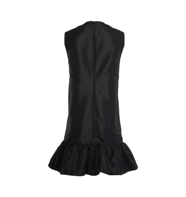SLEEVELESS MINI PEPLUM DRESS