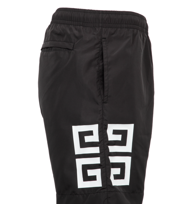 4G NYLON LONG SWIM SHORTS (MENS)