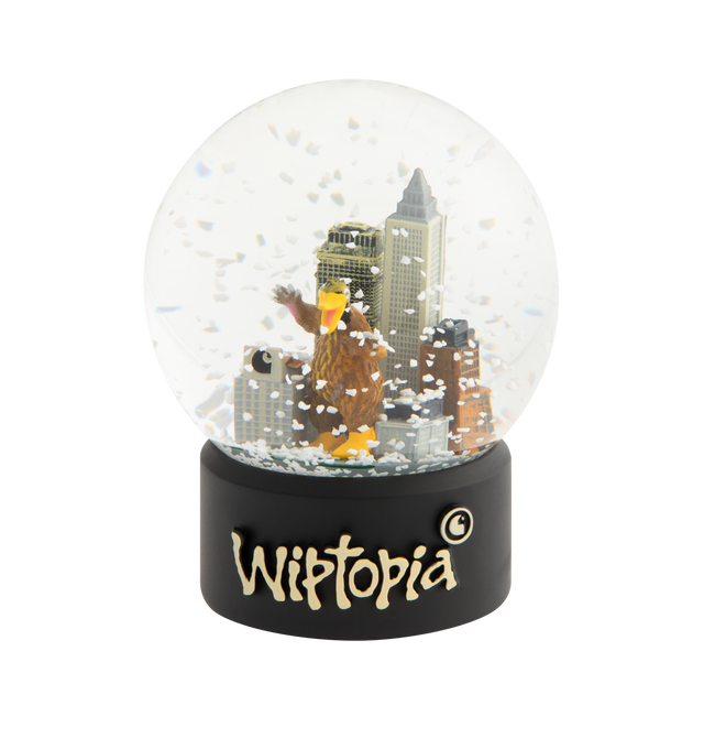 Image 1 of 2 - MULTI - CARHARTT WIP Wiptopia Snow Globe featuring 3D design incorporated in a traditional globe, embossed graphic on the front and script logo print on the back. 4.1 x 2.4 inch. Glass.