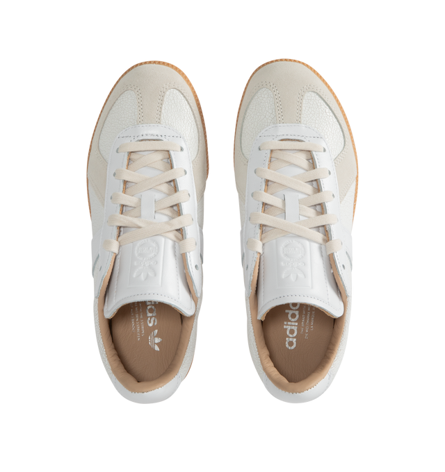 Image 5 of 5 - WHITE - ADIDAS BW Army Sneakers featuring regular fit, lace closure, leather upper, leather lining and rubber outsole.