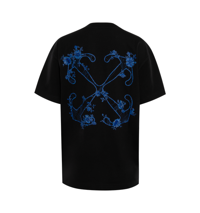 EMB FLOWER ARROW TEE (WOMENS)