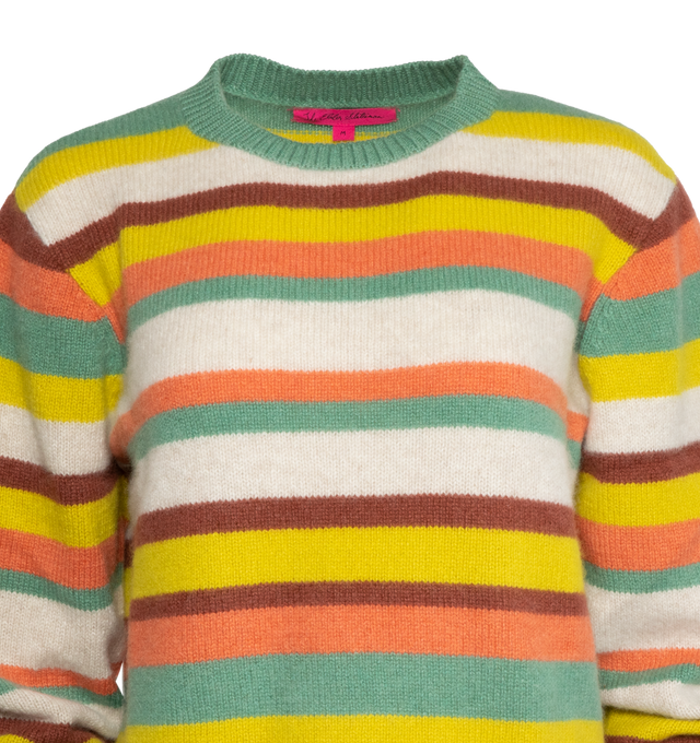 PRIMA STRIPE CREWNECK SWEATER (WOMENS)