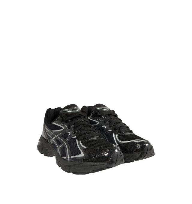 Image 2 of 5 - BLACK - ASICS GT-2160 Sneakers featuring mesh and faux leather upper with rubber sole, lace-up front, segmented midsole structure and GEL technology inserts and padded low-cut collar.