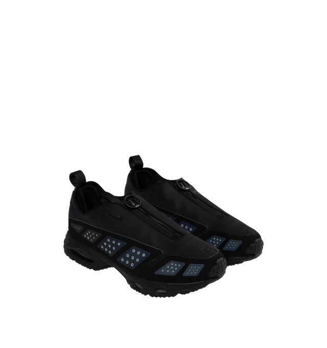 Image 2 of 5 - BLACK - NIKE Air Max SNDR Sneaker featuring plush and comfortable, Max Air cushioning, Nike Air technology, reflective panels, foam midsole and rubber outsole.