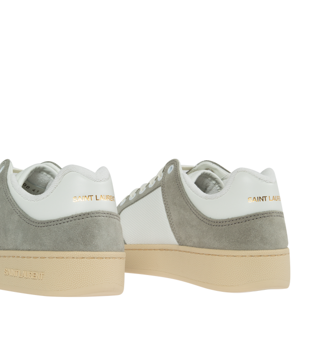 SL-61 SNEAKERS IN LEATHER AND SUEDE (MENS)