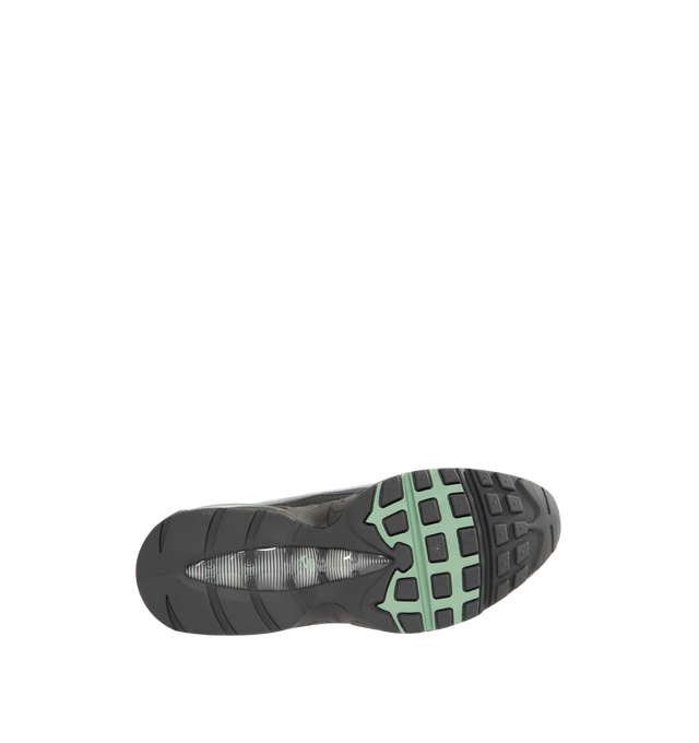 Image 4 of 5 - GREY - NIKE Air Max Big Bubble Sneaker featuring upper that mixes textiles for a layered look, visible Max Air cushioning, flex grooves in the midsole and outsole, foam midsole and rubber outsole.