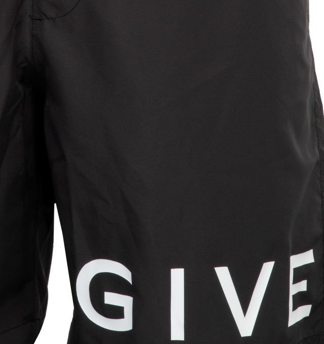 4G NYLON LONG SWIM SHORTS (MENS)