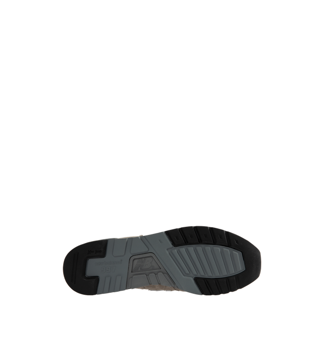 Image 4 of 5 - GREY - NEW BALANCE U997 Core Sneaker featuring ENCAP midsole cushioning, lightweight EVA foam cushioning in midsole and heel and durable blown rubber outsole. Suede overlays. Contains pig skin leather.