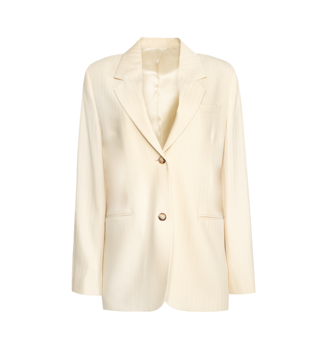 TAILORED HERRINGBONE SUIT JACKET (WOMENS)