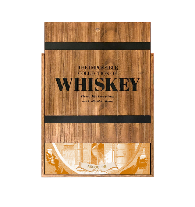 Image 3 of 4 - BROWN - ASSOULINE The Impossible Collection of Whiskey. In The Impossible Collection of Whiskey, best-selling spirits writer Clay Risen unpacks the history of this storied drink, inviting the reader to tour some of the world's most famed distilleries and their finest bottles. From the best Scotch of the Scottish Highlands to Kentucky's finest Bourbon, Risen's selection of 100 unparalleled whiskeys come from age-old makers as well as trailblazers of the craft distilling movement that has swept