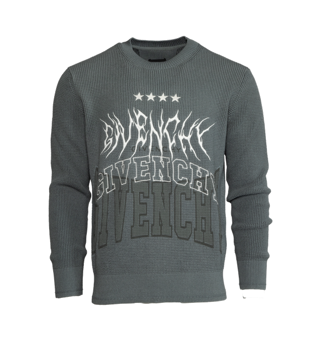EMBROIDERED LOGO CREW NECK (MENS)