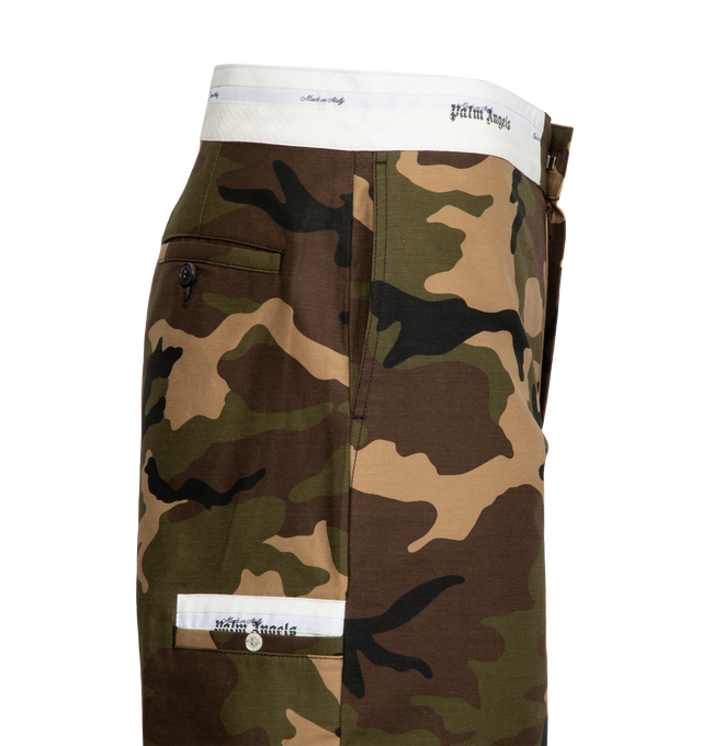 SARTORIAL WAIST CAMO SHORTS (MENS)