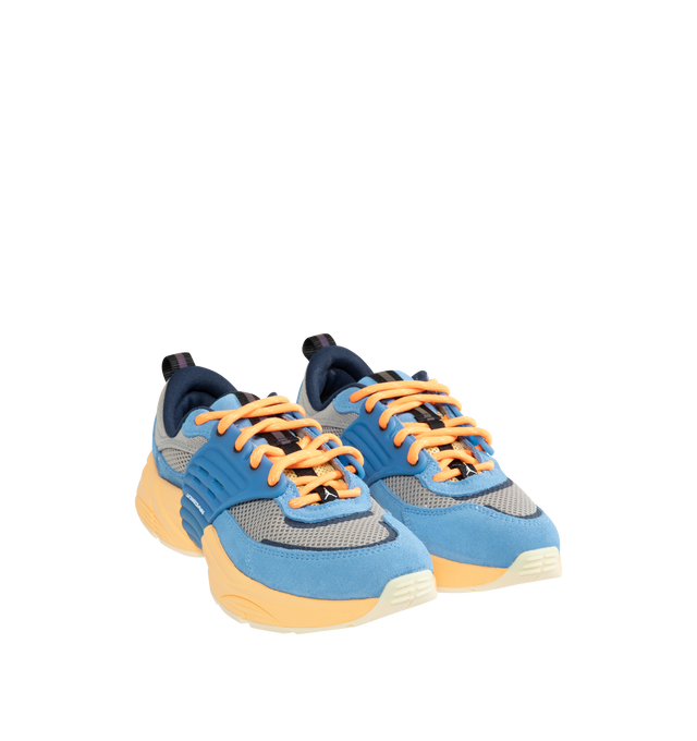 Image 2 of 5 - BLUE - JORDAN Trunner O/S SP Sneaker featuring plush tongue and collar, molded plastic support wings midfoot, foam midsole and rubber outsole.