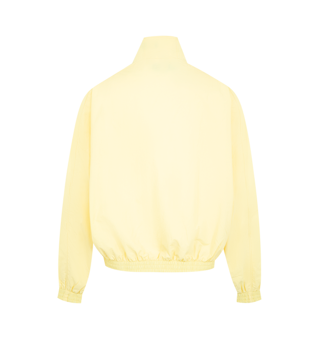 Image 2 of 2 - YELLOW - WILLY CHAVARRIA Bad Boy Track Jacket featuring front zipper closure, tonal logo detail at chest, side slant pockets and lightweight ripstop fabric. 100% nylon. Lining: 100% polyester.