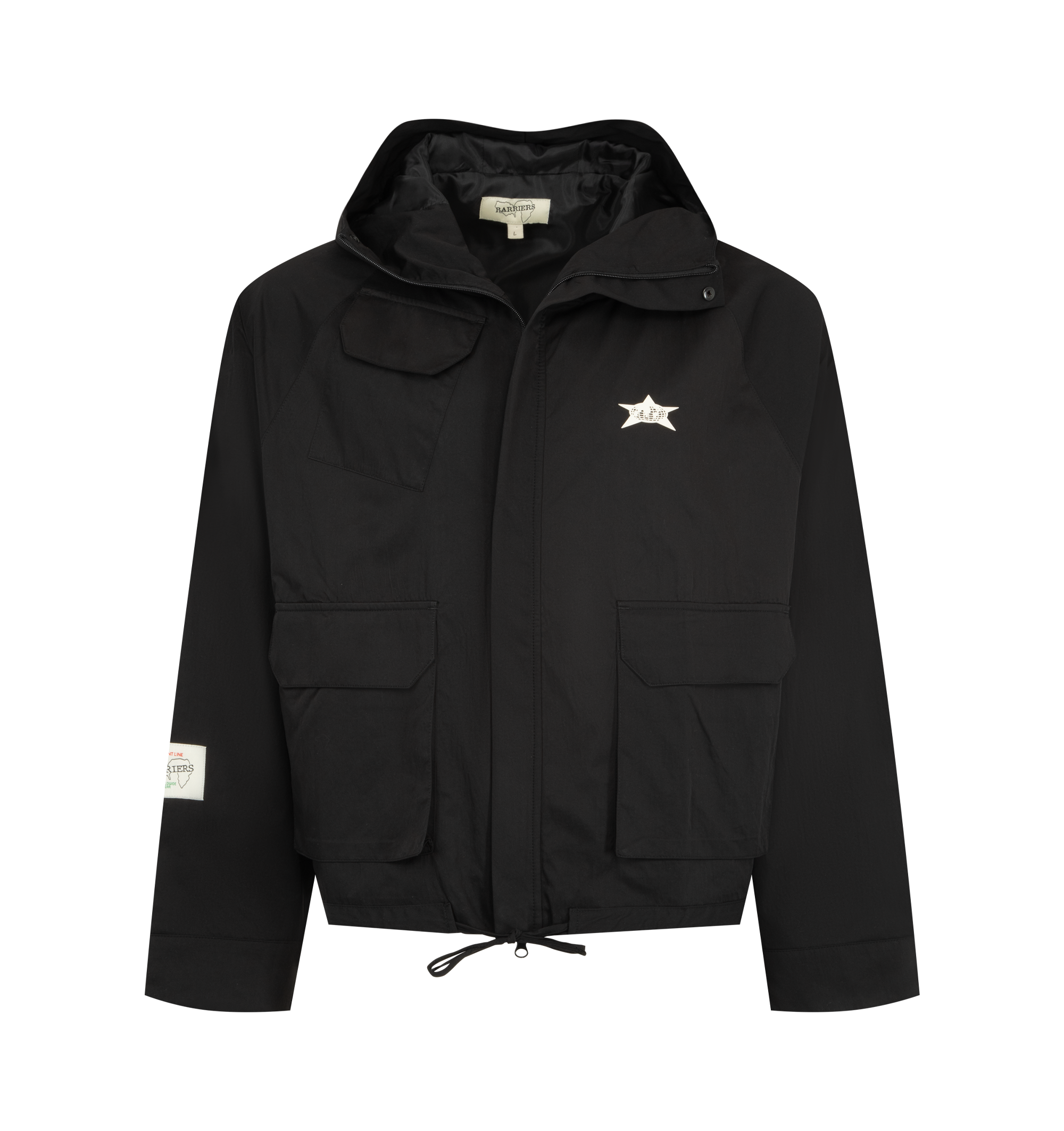STAR HOODED NYLON JACKET (MENS) – HIRSHLEIFERS