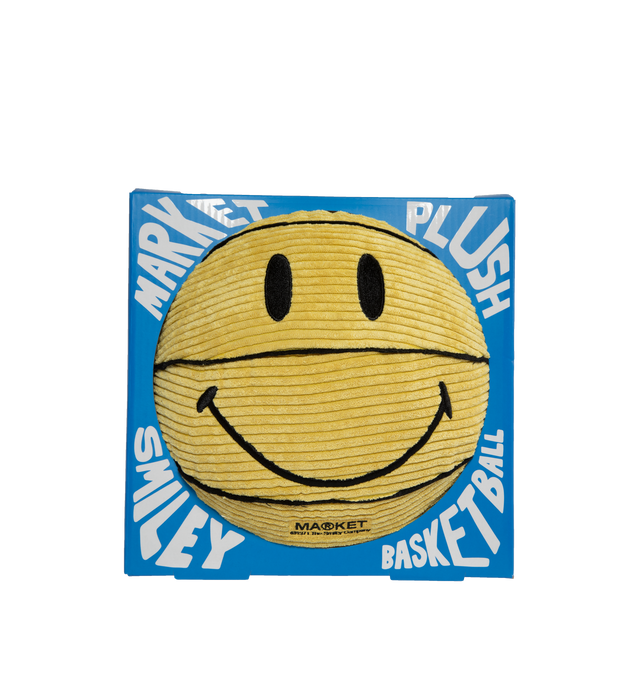 SMILEY PLUSH BASKETBALL