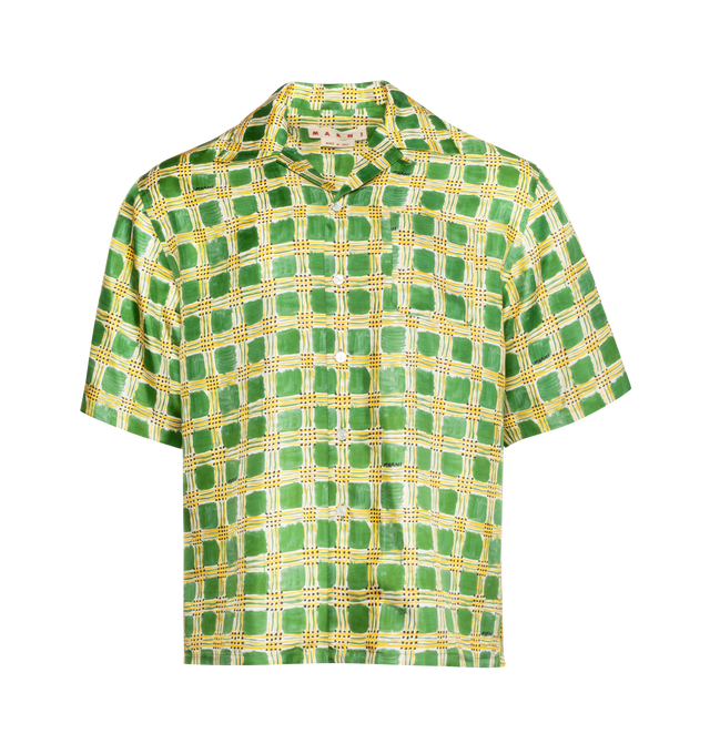SILK CHECK FIELDS SHIRT (MENS)