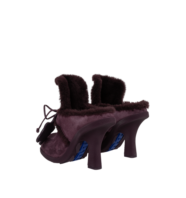 HIGHLAND SUEDE AND SHEALRING MULE (WOMENS)
