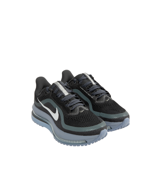Image 2 of 5 - BLACK - NIKE Pegasus Premium Sneaker featuring responsive cushioning with a triple stack of our most powerful running technologies: ZoomX foam, a sculpted Air Zoom unit and ReactX foam, engineered mesh on upper and modified waffle outsole.