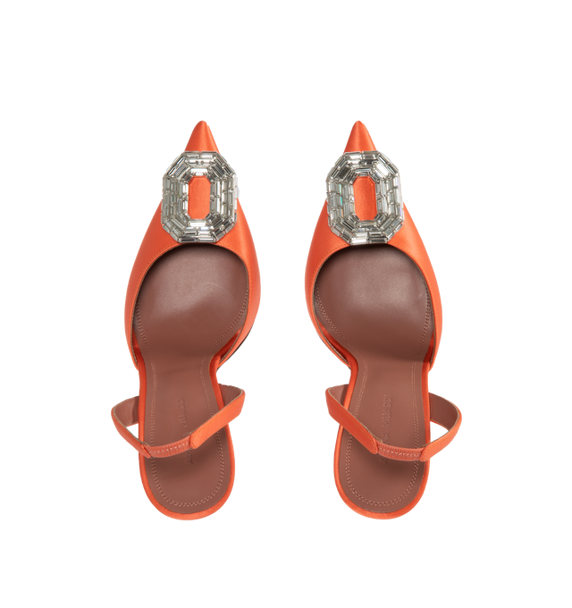 CAMELIA SATIN SLINGBACK PUMPS