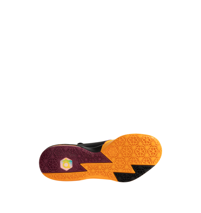 Image 4 of 5 - ORANGE - Nike Mens Zoom KD 6 Basketball Shoes feature a synthetic upper with Zoom Air forefoot cushioning, lightweight Phylon midsole, and exposed Max Air heel unit. Upper: Synthetic; Midsole: Phylon with Zoom Air Forefoot Cushioning; Heel: Exposed Max Air Unit. Made in Indonesia.