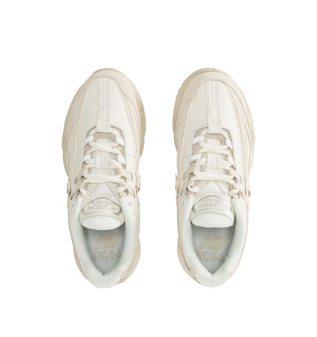 Image 5 of 5 - WHITE - NEW BALANCE RC56 Sneaker featuring low-profile design, leather and suede upper and lace up closure.
