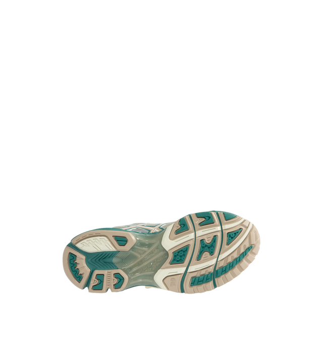 Image 4 of 5 - GREEN - ASICS Gel-Nimbus 10.1 Sneaker featuring asymmetric mesh upper, TRUSSTIC system, EVA foam midsole and GEL technology.