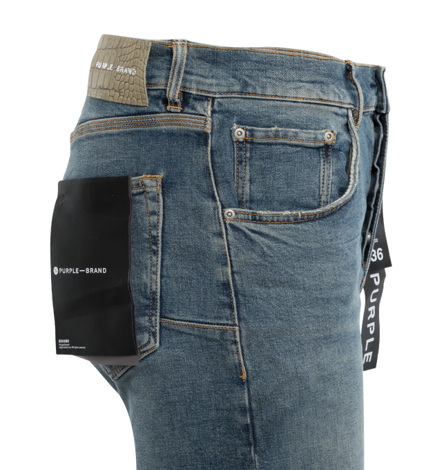 THRASHED TINTED INDIGO