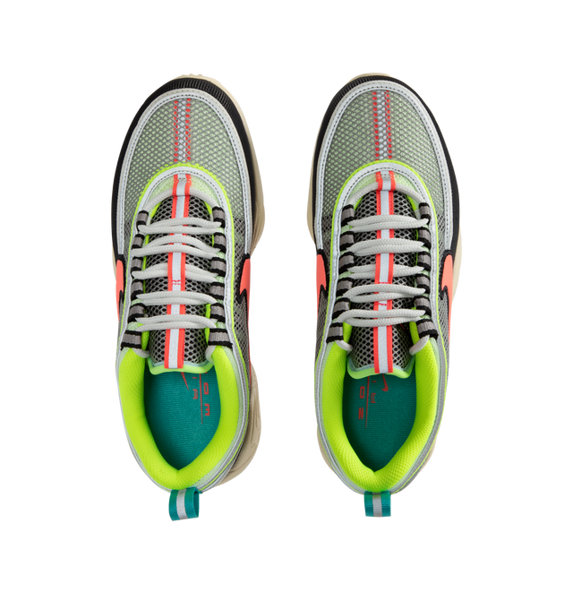 Image 5 of 5 - MULTI - NIKE Air Zoom Spiridon Sneaker featuring the iconic running silhouett, design lines that reference Y2K running culture, wrapped in modern colorways, breathable upper combines mesh and textile, Zoom Air cushioning, foam midsole and rubber outsole.