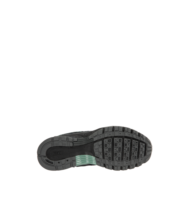 Image 4 of 5 - BLACK - NIKE P-6000 Sneaker featuring textile upper with synthetic leather overlays, suede, premium leather and synthetic leather, foam midsole and rubber outsole that provides durable traction.