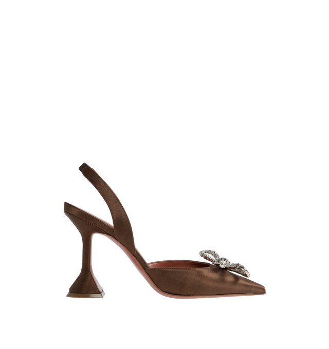 ROSIE CRYSTAL SATIN PUMPS