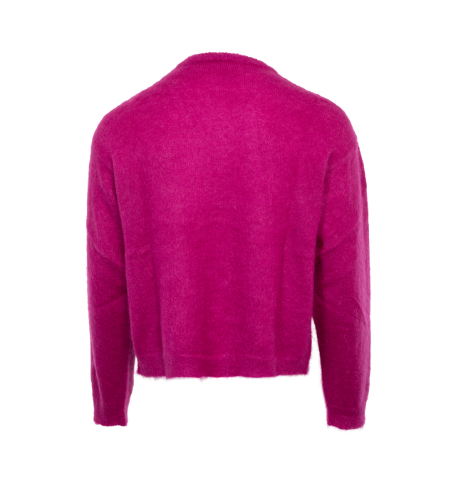KISS MOHAIR INTARSIA SWEATER (UNISEX)