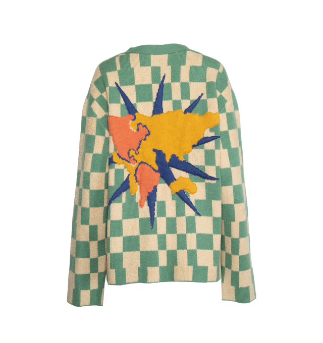 CARDINAL CHECKER CARDIGAN (WOMENS)