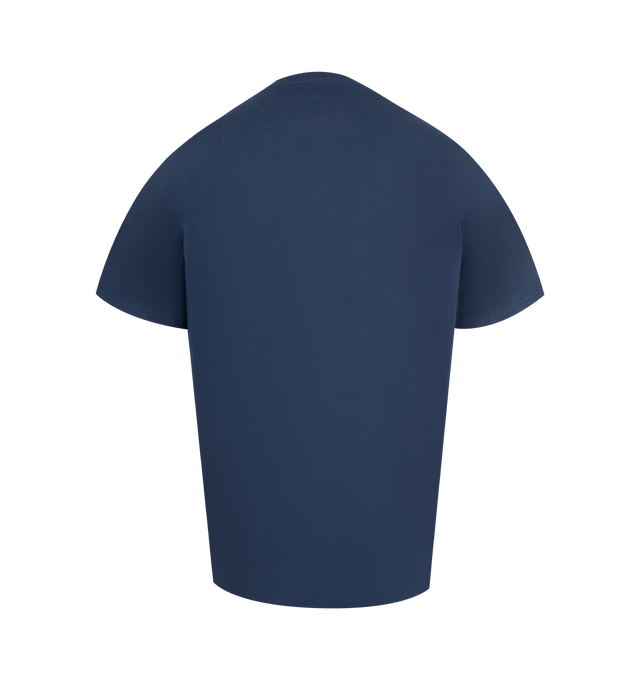 Image 2 of 2 - BLUE - CARHARTT Wild Dog Graphic T-Shirt featuring midweight organic-cotton jersey, crewneck, short sleeves and graphic on front. 100% organic cotton.
