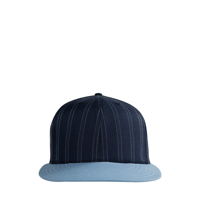 Image 1 of 2 - NAVY - LITE YEAR Baseball Cap featuring classic style with a slightly deeper fit. 