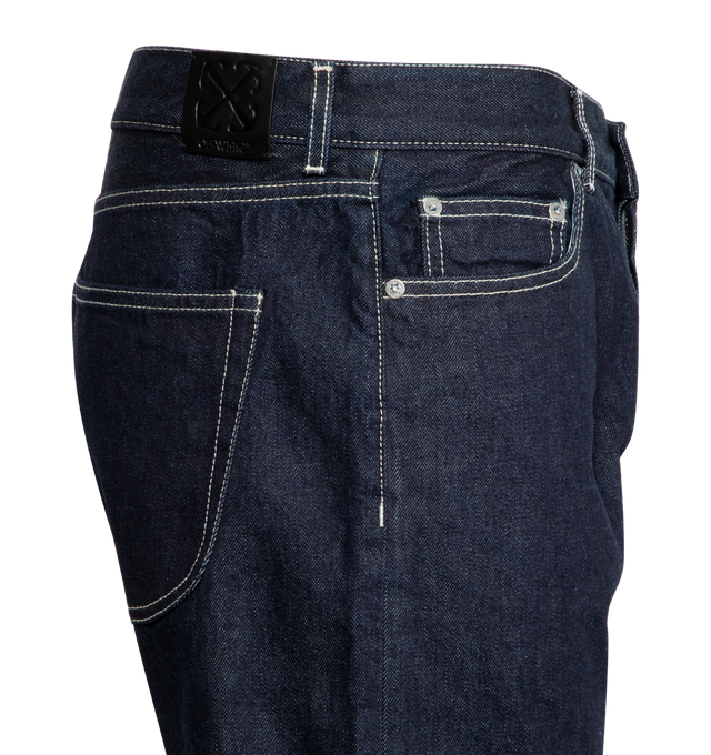 EMBLEM LOOSE JEANS (MENS)