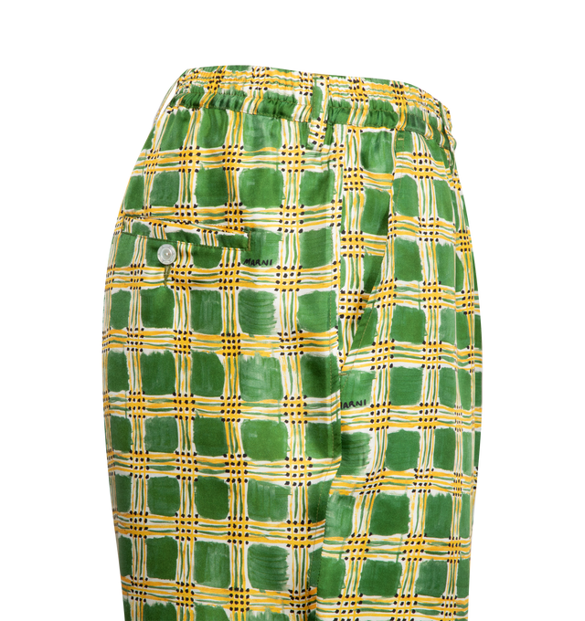 SILK CHECK FIELDS SHORTS (MENS)