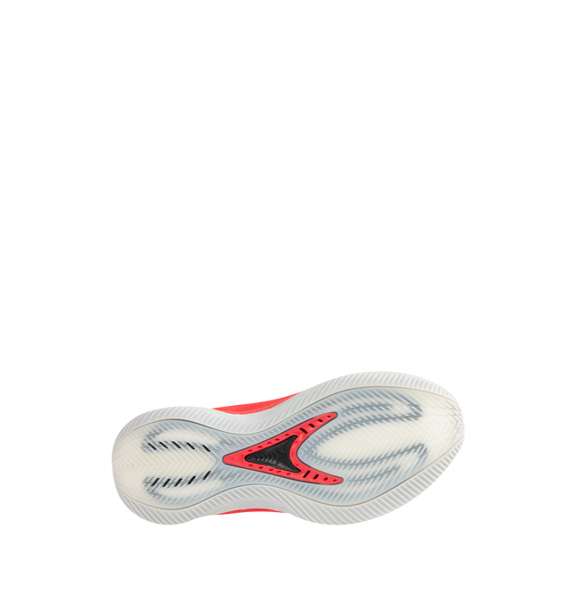 Image 4 of 5 - RED - ADIDAS Anthony Edwards 2 Sneaker featuring regular fit, laces, textile and synthetic upper, textile sockliner, LIGHTSTRIKE midsole, BOOST technology and rubber outsole.