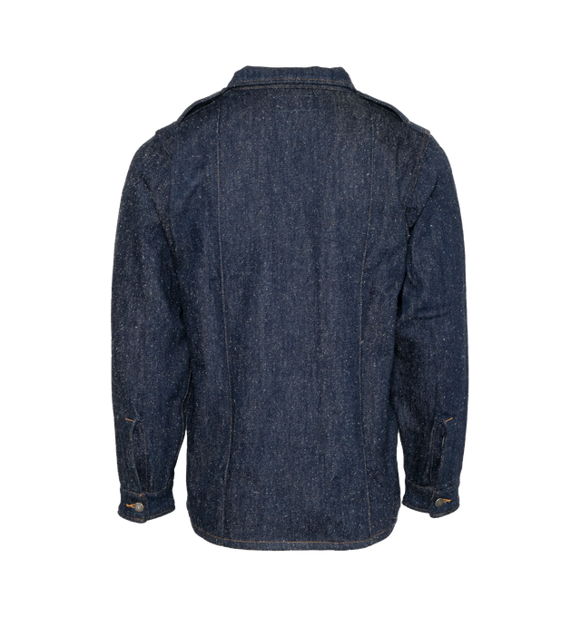 IAN FLECK DENIM PINTUCK JACKET (MENS)