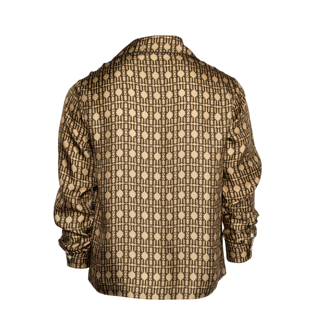 ALLOVER MONOGRAM PAJAMA SHIRT (MENS)
