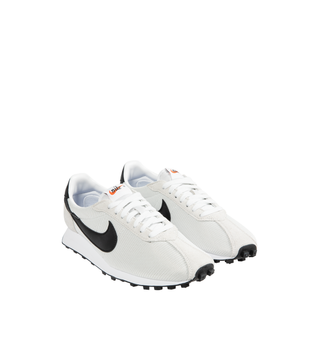 Image 2 of 5 - WHITE - Nike LD-1000 Sneaker featuring upper that combines leather and textiles for a durable, breathable fit, waffle outsole provides durable traction with retro style, foam midsole and rubber outsole.