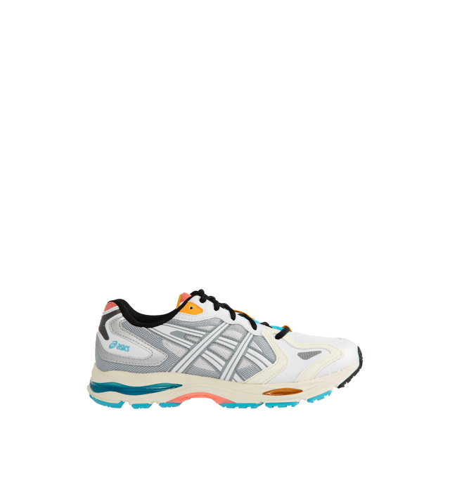 Image 1 of 5 - WHITE - ASICS GEL-K1011 Sneaker featuring GEL-CUMULUS 17 tooling system, FLYTEFOAM cushioning, FLYTEFOAM PROPEL cushioning, rearfoot and forefoot GEL technology, synthetic fiber outer, rubber sole and lace-up fastening. Unisex style in men's sizing.