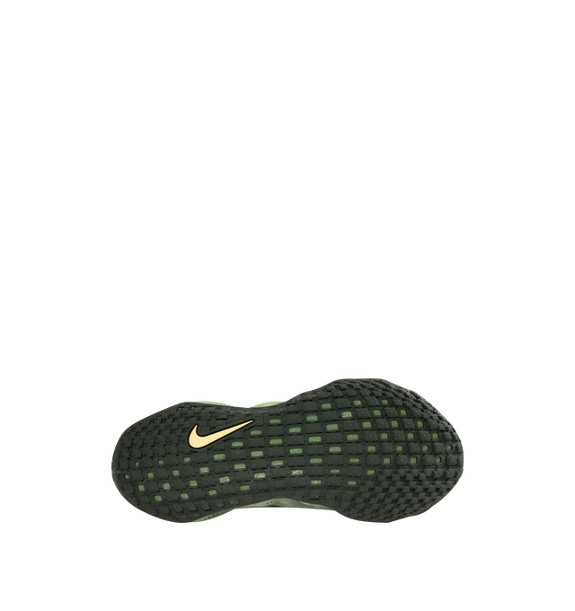 Image 4 of 5 - GREEN - NIKE Ava Rover Sneaker featuring a stacked ReactX midsole, ultralight outsole, breathable upper, mudguards wrap around the lightweight upper to help you feel locked in, perforations on the top of the shoe enhance breathability, oversized midsole made with performance-level ReactX foam for ultra-comfortable cushioning, a thin layer of rubber on the outsole and reflective finish.