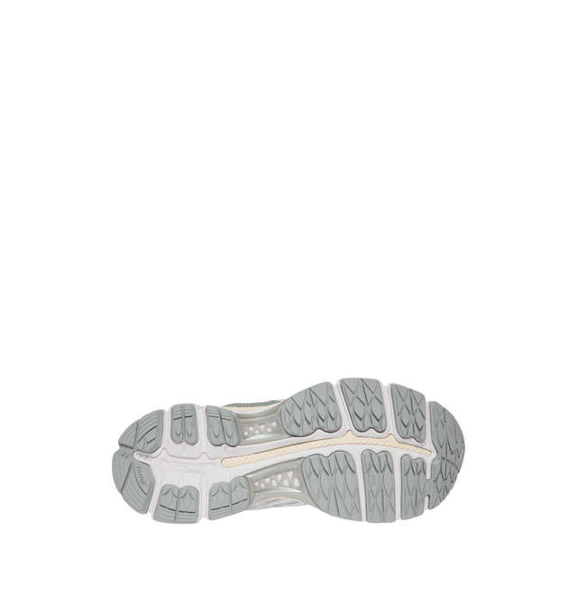 Image 4 of 5 - WHITE - ASICS GEL-KAYANO 12.1 Sneaker featuring breathable mesh underlays, GEL-NIMBUS 17 tooling system, FLUIDRIDE technology, rearfoot and forefoot GEL technology to improves impact absorption and dope dyed recycled sockliner mesh.