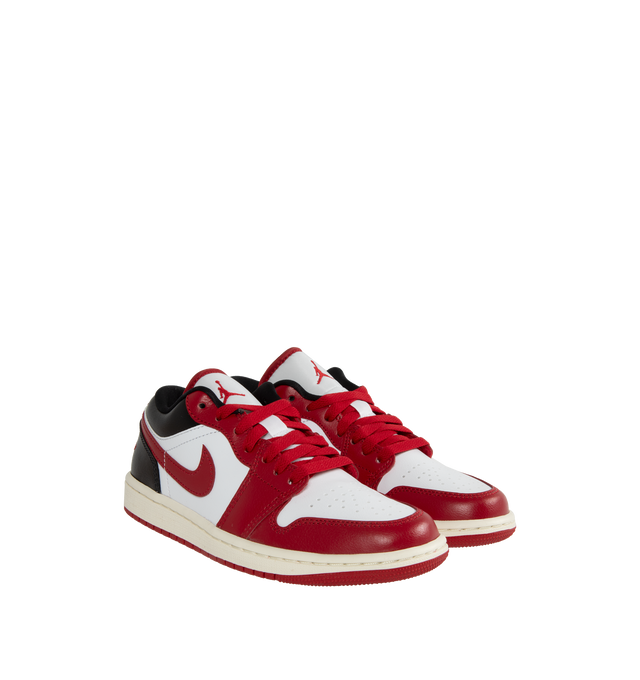Image 2 of 5 - MULTI - JORDAN Air Jordan 1 Low featues encapsulated Air-Sole unit, genuine leather in the upper and solid rubber outsole.